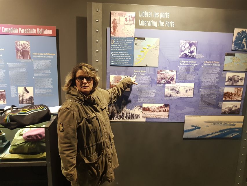 Normandy D-Day Beaches Private Canadian Sector From Caen - Itinerary Highlights