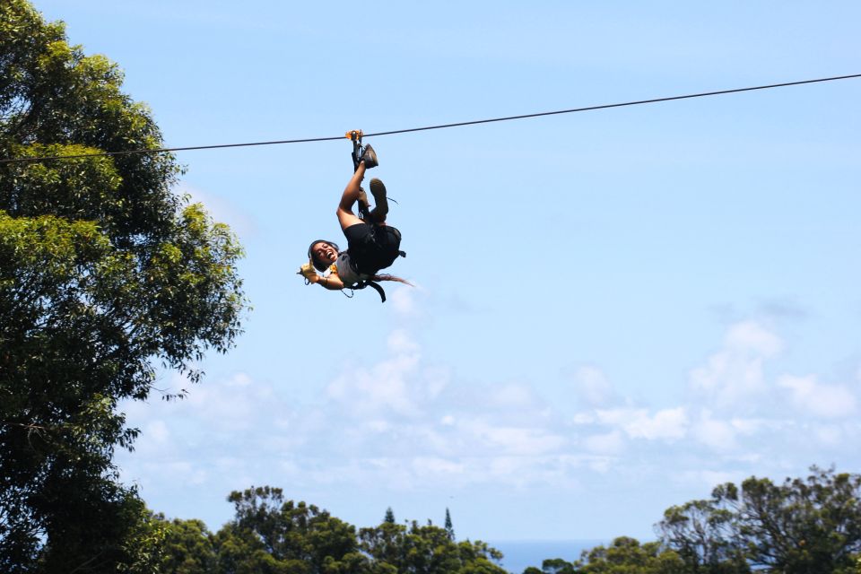 North Maui: 7 Line Zipline Adventure With Ocean Views - Location and Access