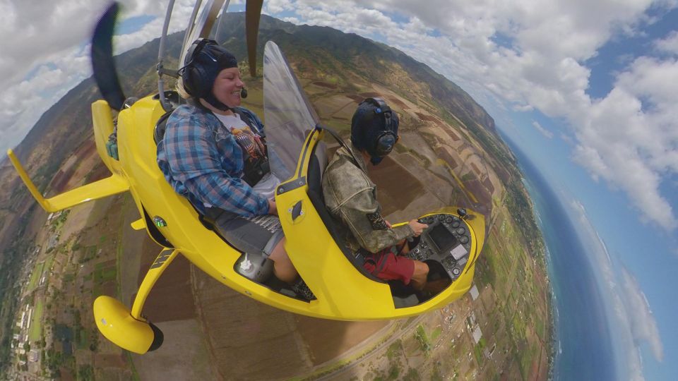 Oahu: Gyroplane Flight Over North Shore of Oahu Hawaii - Thrill of Aerial Adventure