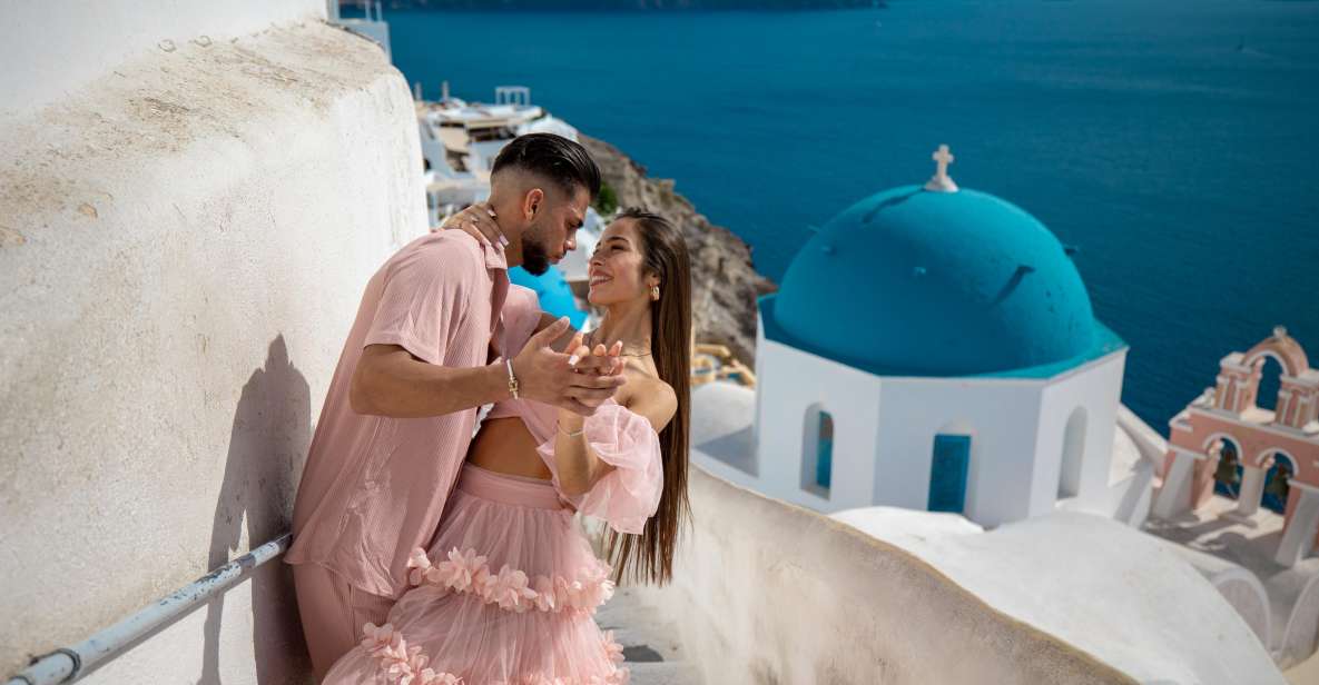 Oia: Couple Photoshoot With 50 Digital Edited Photos - Experience Highlights