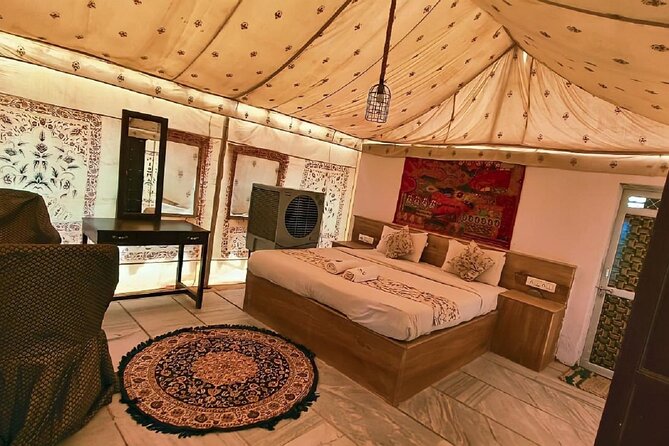 Overnight Stay in a Luxury Camp With a Cultural Show & Dinner. - Transportation Details