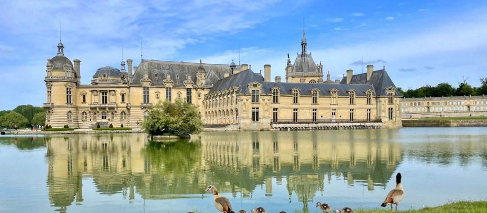 Paris: Chantilly Castle Private Transfer for 3 People - Itinerary Breakdown