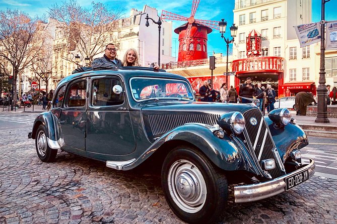 Paris Private Guided Tour in a Vintage Car With Driver - Landmarks Explored on the Tour