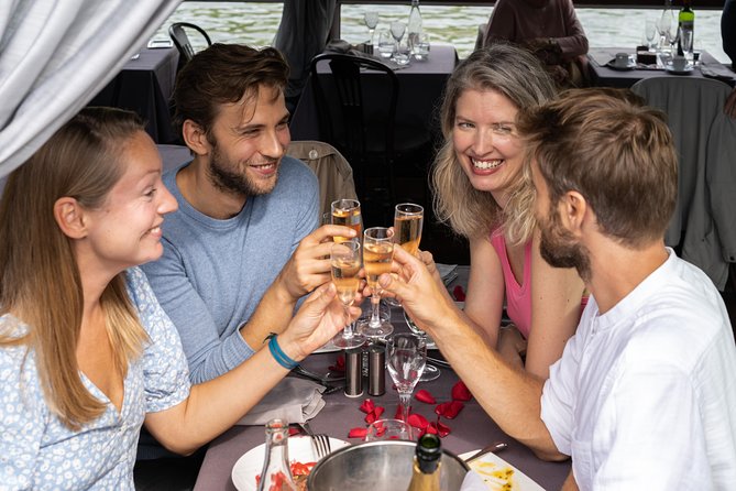 Paris Seine River Gourmet Lunch Cruise With Champagne Option - Gourmet Lunch Menu Highlights