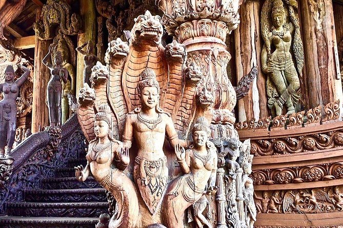 Pattaya : the Sanctuary of Truth Entrance Fee and Round Trip Transfer Option - Whats Included in the Tour