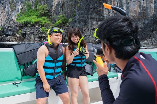 Phi Phi Islands Adventure Day Trip With Seaview Lunch by V.Marine - Pickup and Transportation