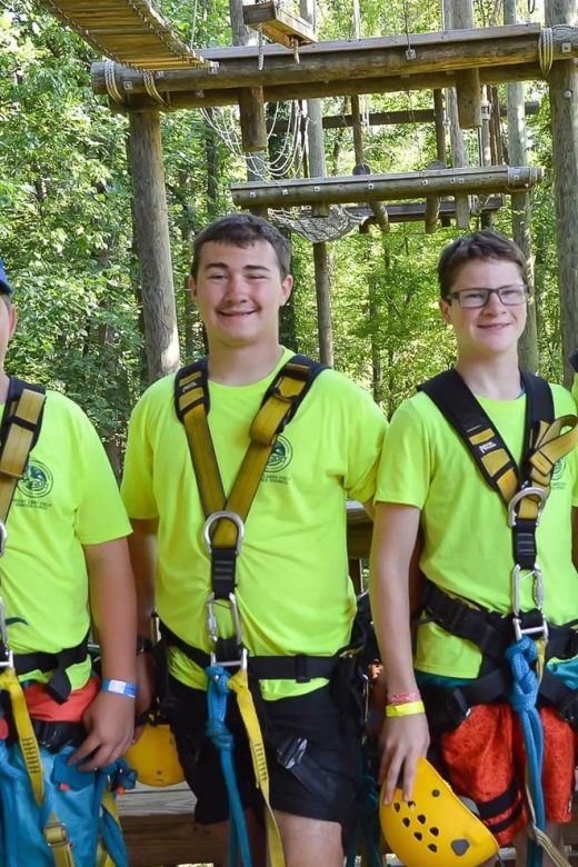 Pigeon Forge: Smoky Mountains Rope Obstacle Course Adventure - Activity Details