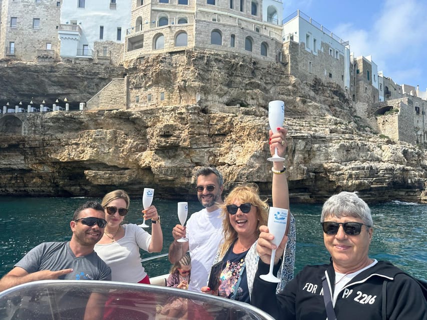 Polignano a Mare: Private Coastal Cruise With Prosecco - Itinerary Highlights