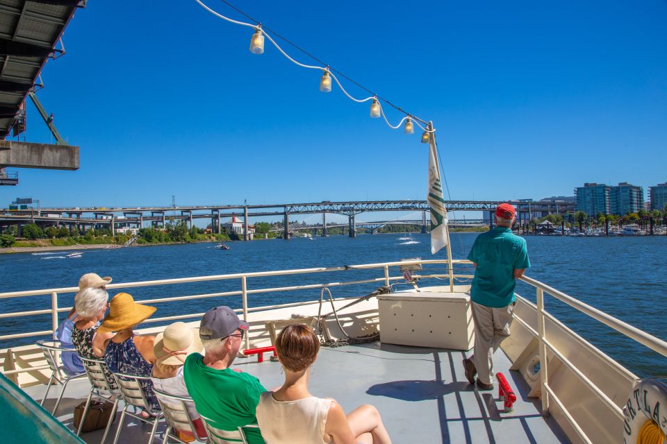 Portland: Happy Hour Sightseeing Cruise - Onboard Narration