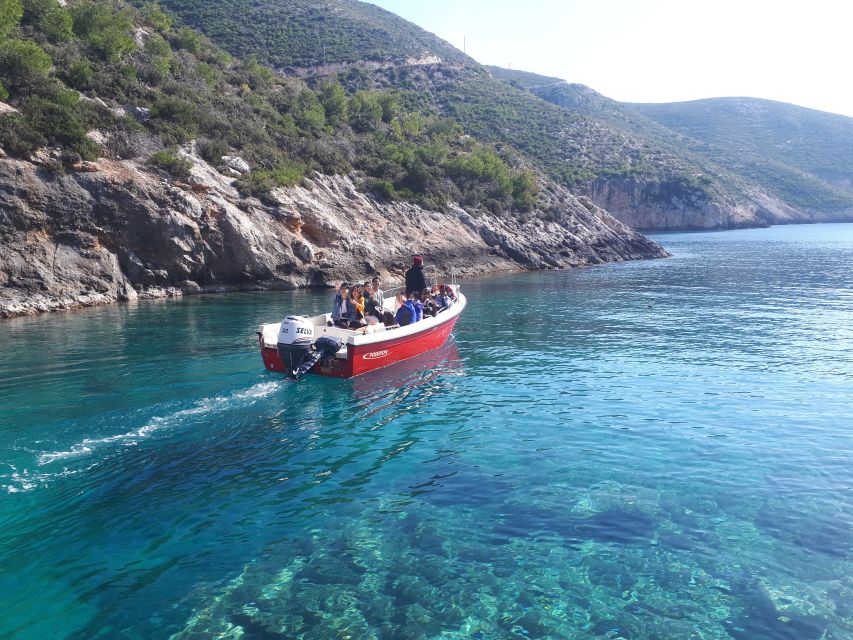 Porto Vromi: Navagio Beach & Blue Caves Private Boat Tour - Itinerary Highlights