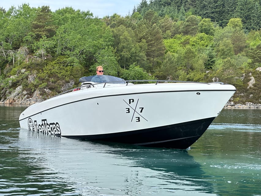 Powerboat Transfer Bergen - Rosendal - Scenic Journey Highlights