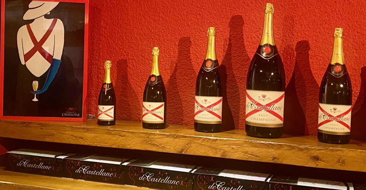 Private Champagne De Castellane, Mercier Cellars From Paris - Departure Details