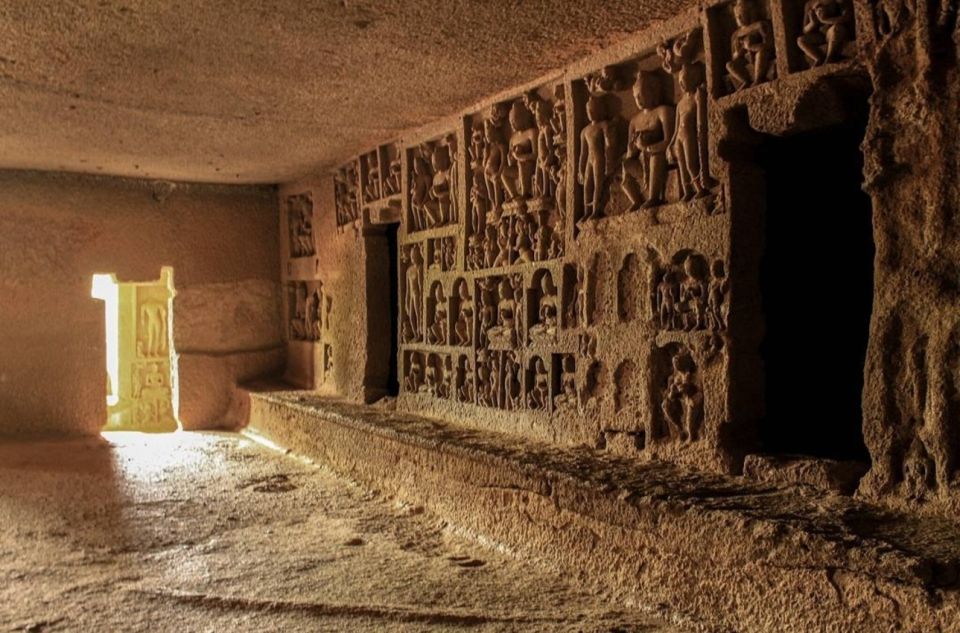 Private Combo Bollywood Studio Tour & Kanheri Cave Tour - Kanheri Caves Experience