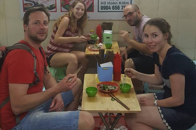 Private Hanoi Food Tour With Train Street and Local Delights - Itinerary Overview