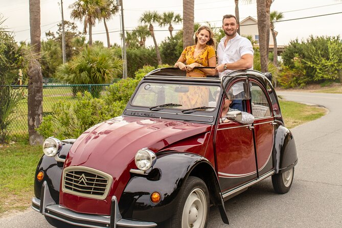 Private Historic Savannah Tour in a Vintage Citroën - Unique Vintage Experience