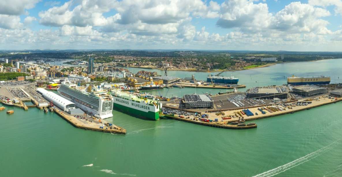 Private London to Southampton Cruise Port in Land Rover - Duration and Vehicle Details