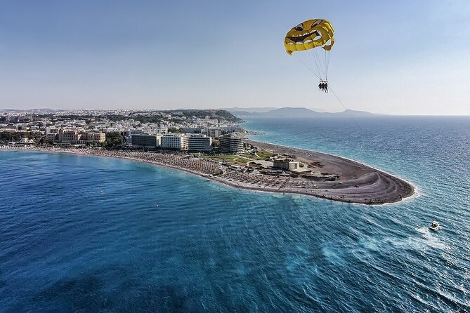 Private Parasailing at Rhodes Elli Beach - Location and Meeting Point