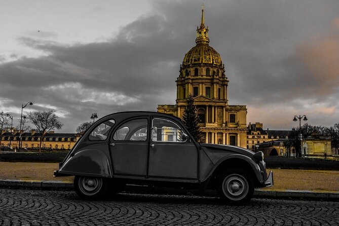 Private Tour 2CV Paris Secret 2H - Pricing and Booking Details