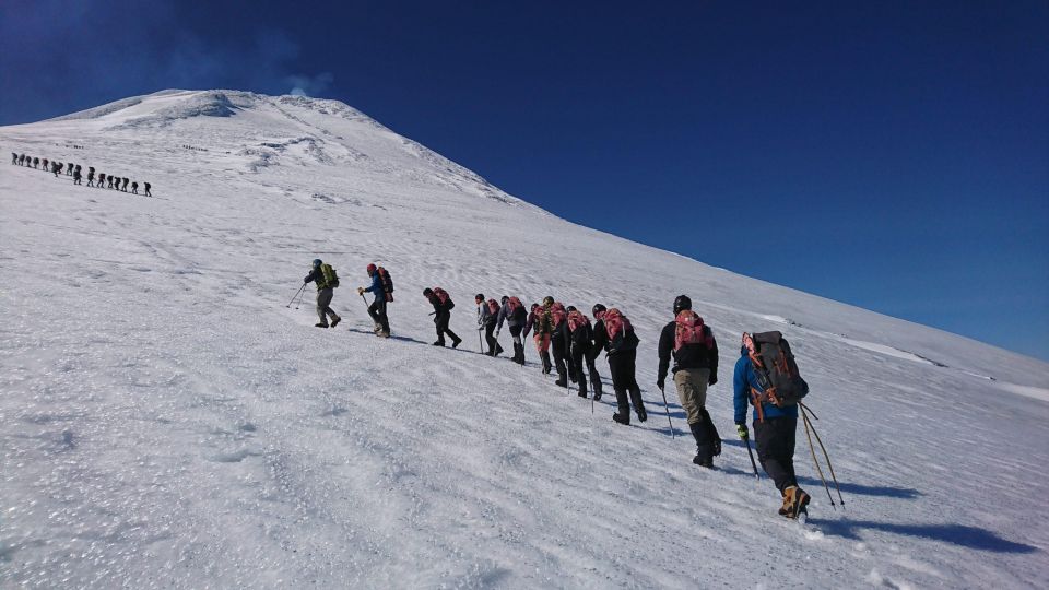 Pucón: Villarrica Volcano Summit Hike With Transfer - Itinerary Details