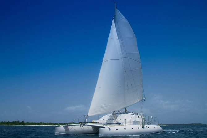 Quetzal Catamaran Cruise Prestige to Saona Island - Live Commentary and Tour Guide