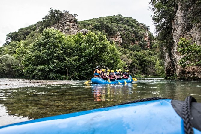 Rafting Lousios River - Equipment Provided