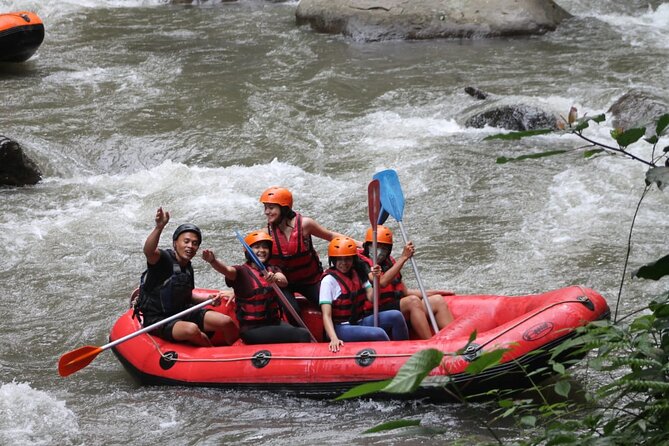Rafting Swing Monkey Forest And Waterfall Tour All Inclusive - Uluwatu Temple Experience