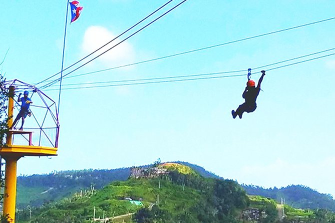 Rainforest Zipline, Luquillo Beach, and Natural Springs Day Trip - Inclusions of the Tour