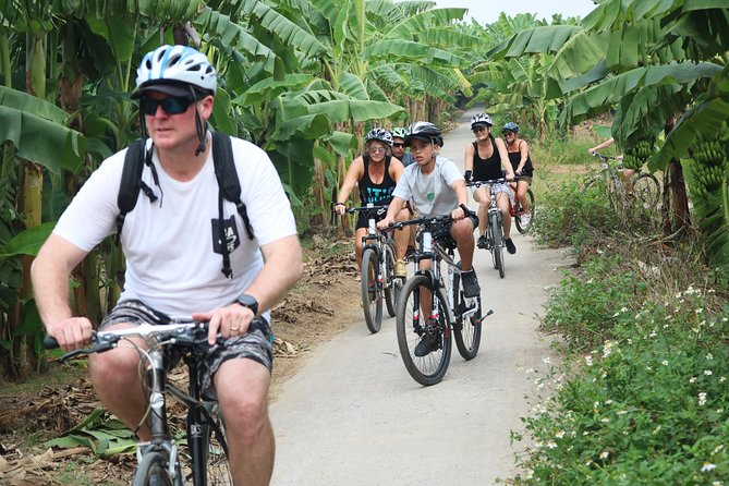 Red River Island Biking Expelore, Backroad, Rural Villages Farm - Bicycle and Helmet Rental