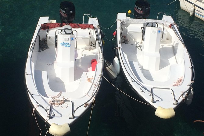 RENT A BOAT 5.5m - 30hp LICENSE FREE Chora Sfakion, SfakiaTranslated to English:RENT A BOAT 5.5m - 30hp LICENSE FREE Chora Sfakion, Sfakia - Rental Details