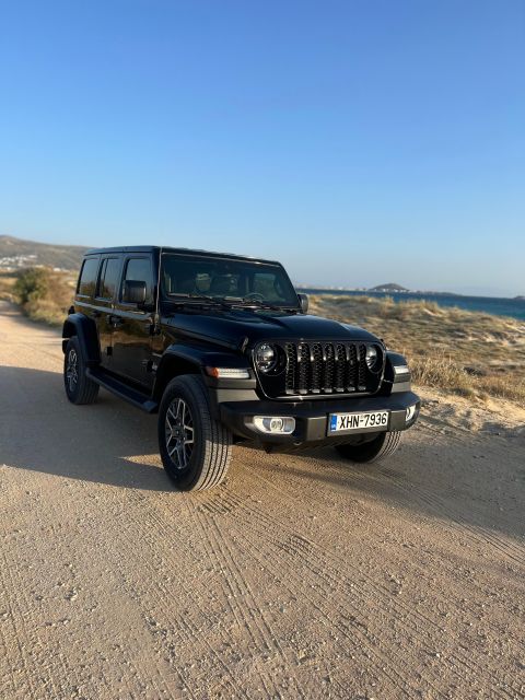 Rent Exclusive Jeep Wrangler 4x4e in Naxos - Booking Process