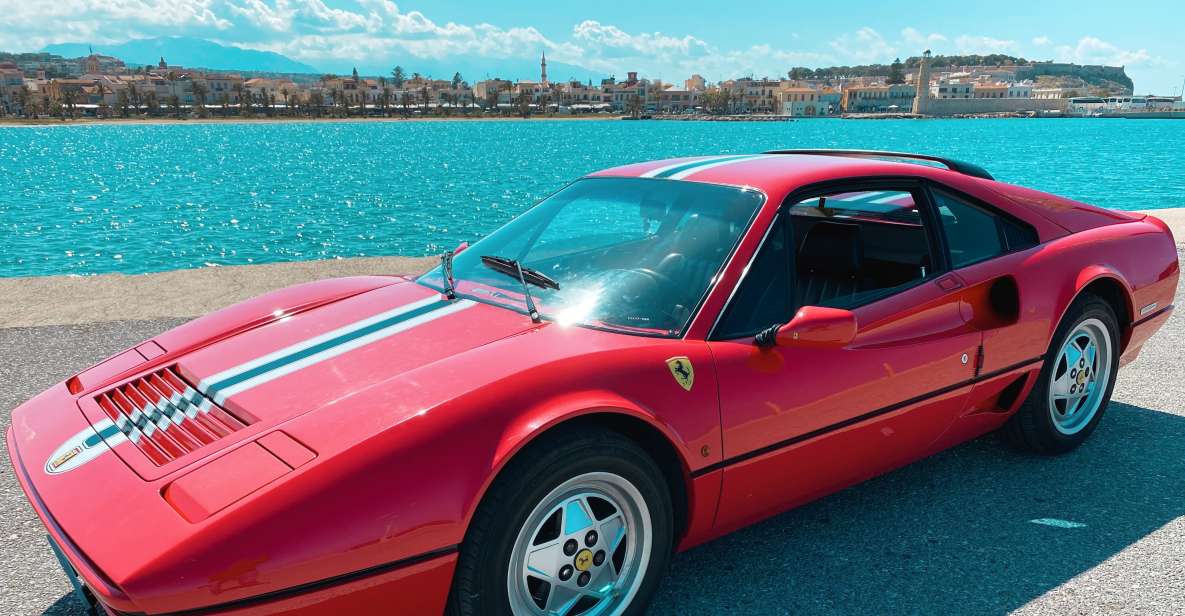 Rethymno: Ride With a Ferrari 208 Turbo - Ride Duration Options