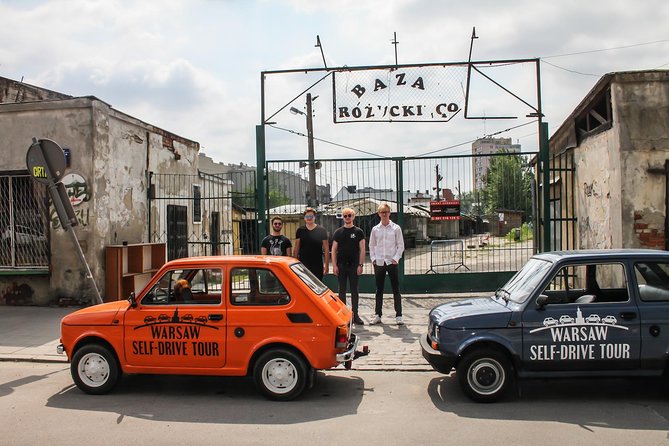 Retro Fiat Self-Drive Undisovered Tour in Warsaw - Meeting Location Details