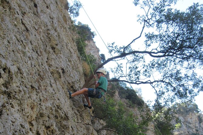 Rock Climbing With a Guide in Chania Therisos Gorge - Climbing Equipment and Amenities