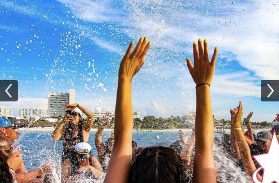 Rockstar Boat Party Cancun - Booze Cruise Cancun (18+) - Included Activities