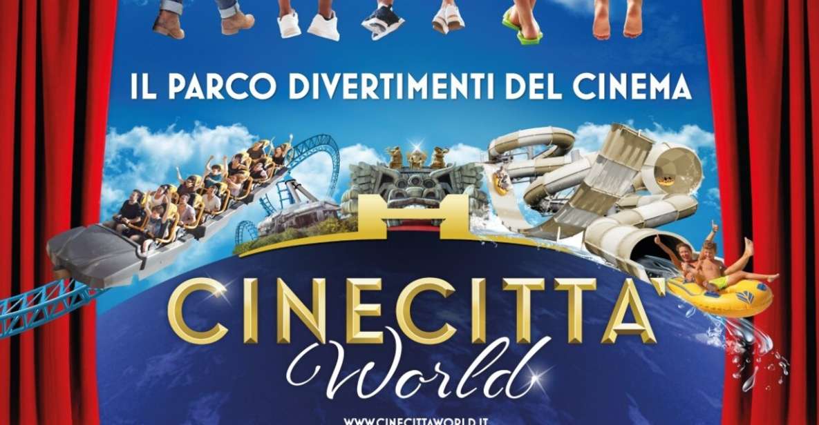 Rome: Cinecittà World the Cinema Theme Park - Attractions and Experiences