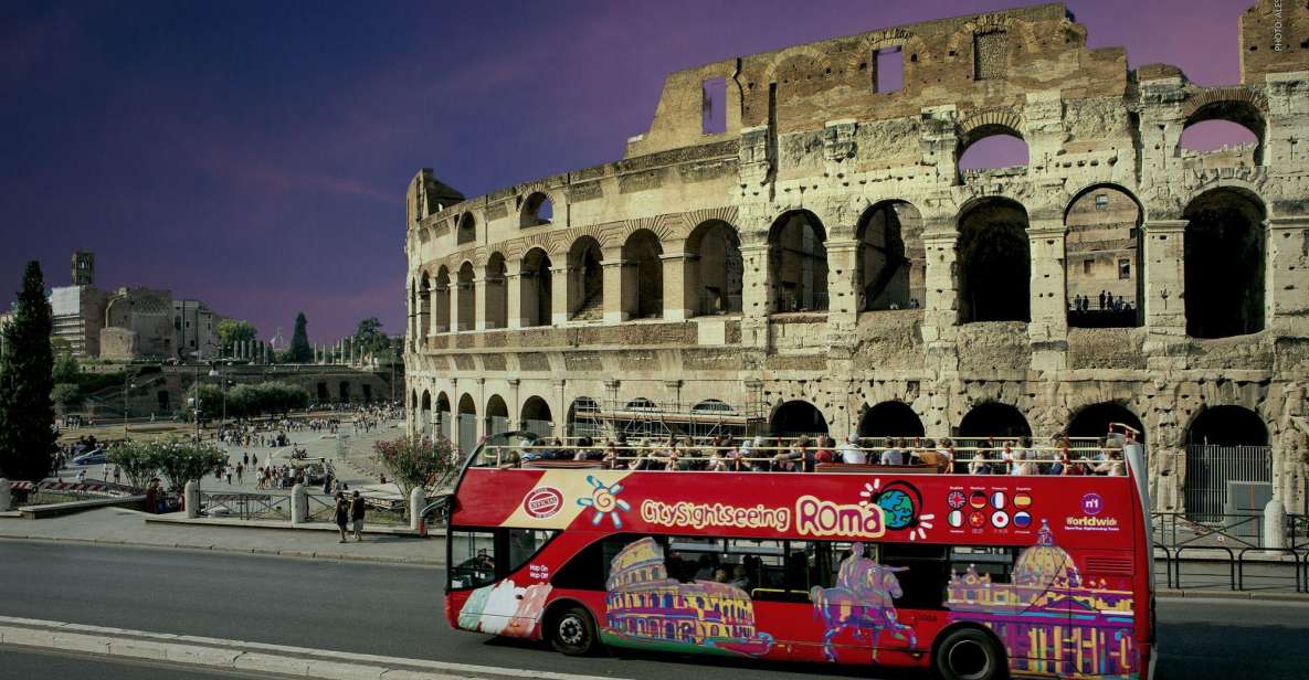 Rome: City Highlights Open-Top Bus Night Tour - Iconic Sights to Admire