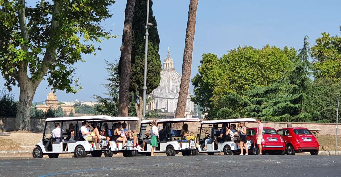 Rome: City Tour by Golf Cart With Gelato - Exploring Rome by Golf Cart