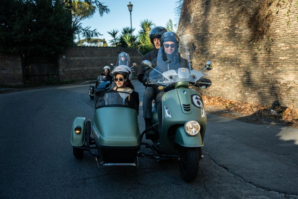 Rome: Evening Vespa Sidecar City Tour - Itinerary Overview