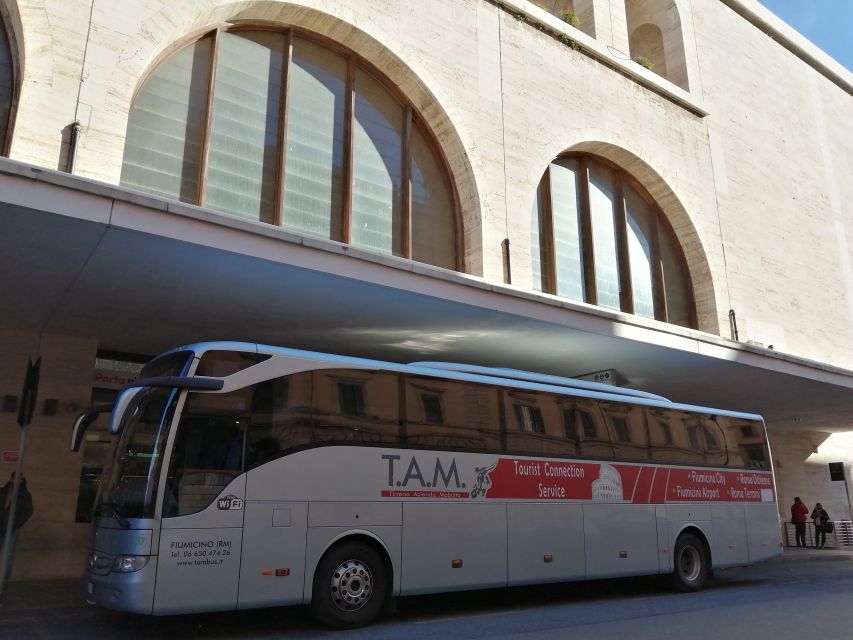 Rome: Fiumicino Airport Shuttle Bus to Rome City Center - Shuttle Experience Highlights