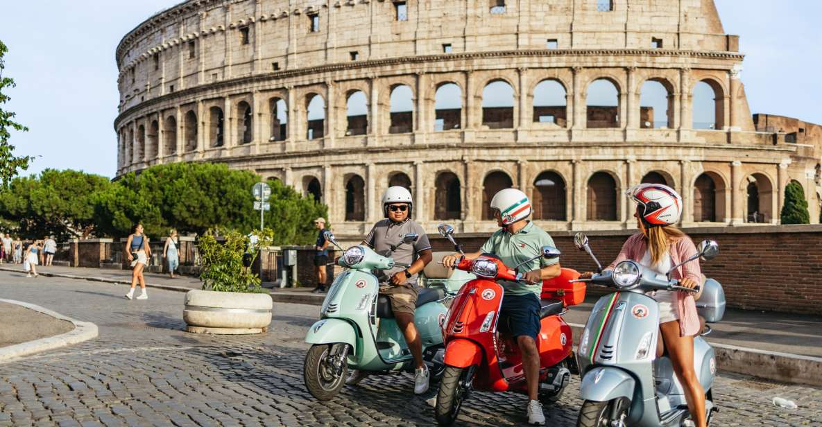 Rome: Full-Day Vespa Scooter Rental - Rental Inclusions