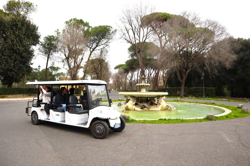 Rome: Golf Cart Tour in Villa Borghese - Highlights of Villa Borghese