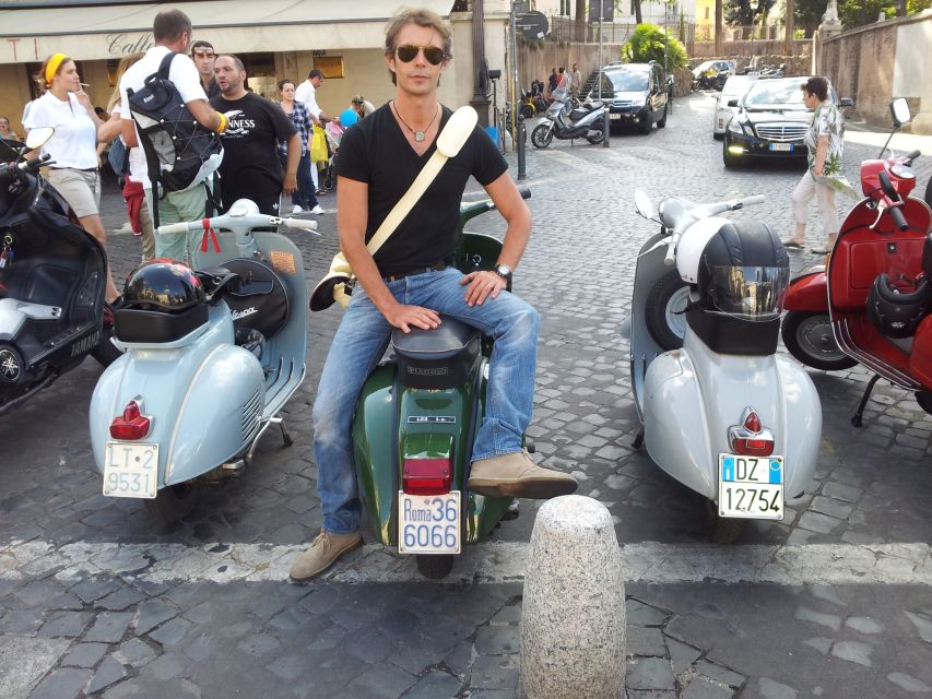 Rome: Half-Day Tour by Vespa With Driver - Highlights of the Tour