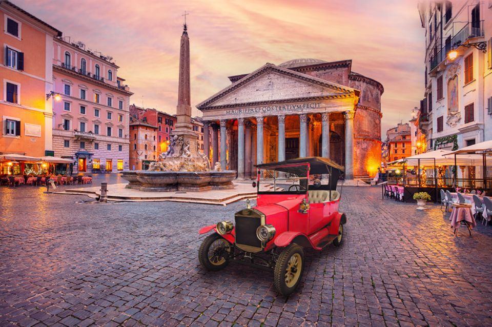 Rome: Imperial E-Car Rental - Unique Vehicle Features