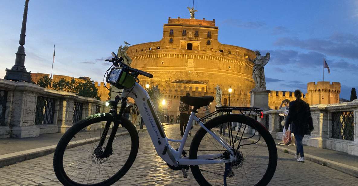 Rome: Night E-Bike Tour With Pizza Option - Itinerary Overview