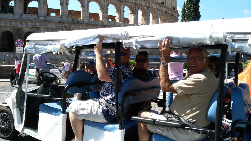 Rome: Small Group Golf Cart Highlights Tour - Marvel at the Colosseum