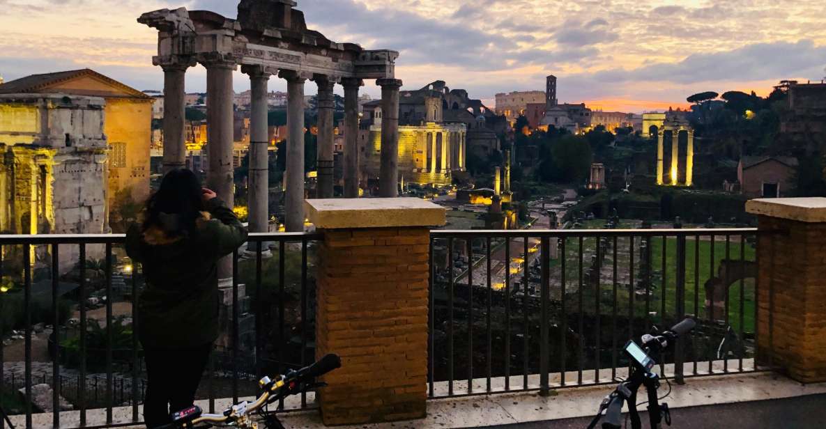 Rome: Sunrise E-Bike Experience With Coffee Tasting - Itinerary Highlights