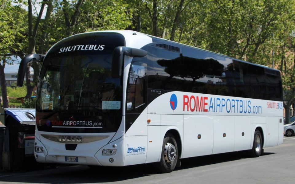 Rome: Tickets for Bus Transfer to or From Fiumicino Airport - Booking Process and Options