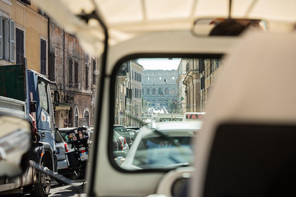 Rome: Tuk Tuk Private Tour With Hotel Pickup and Prosecco - Itinerary Highlights