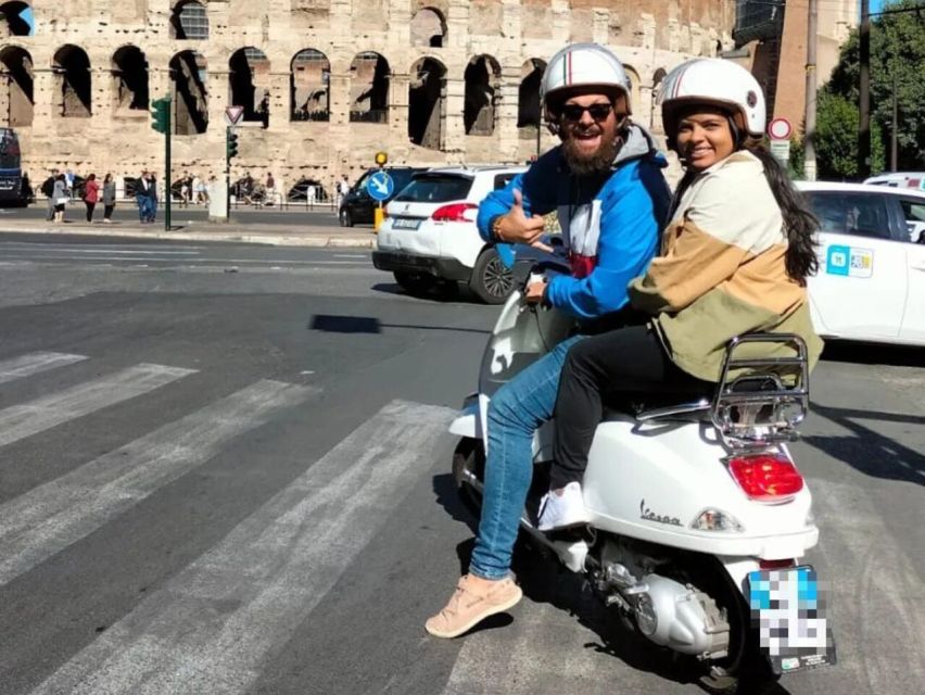 Rome Vespa Half-Day Tour With Private Driver - Exclusions and Restrictions