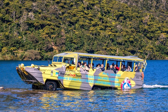 Rotorua Duck Boat Guided City and Lakes Tour - Scenic Sightseeing Locations